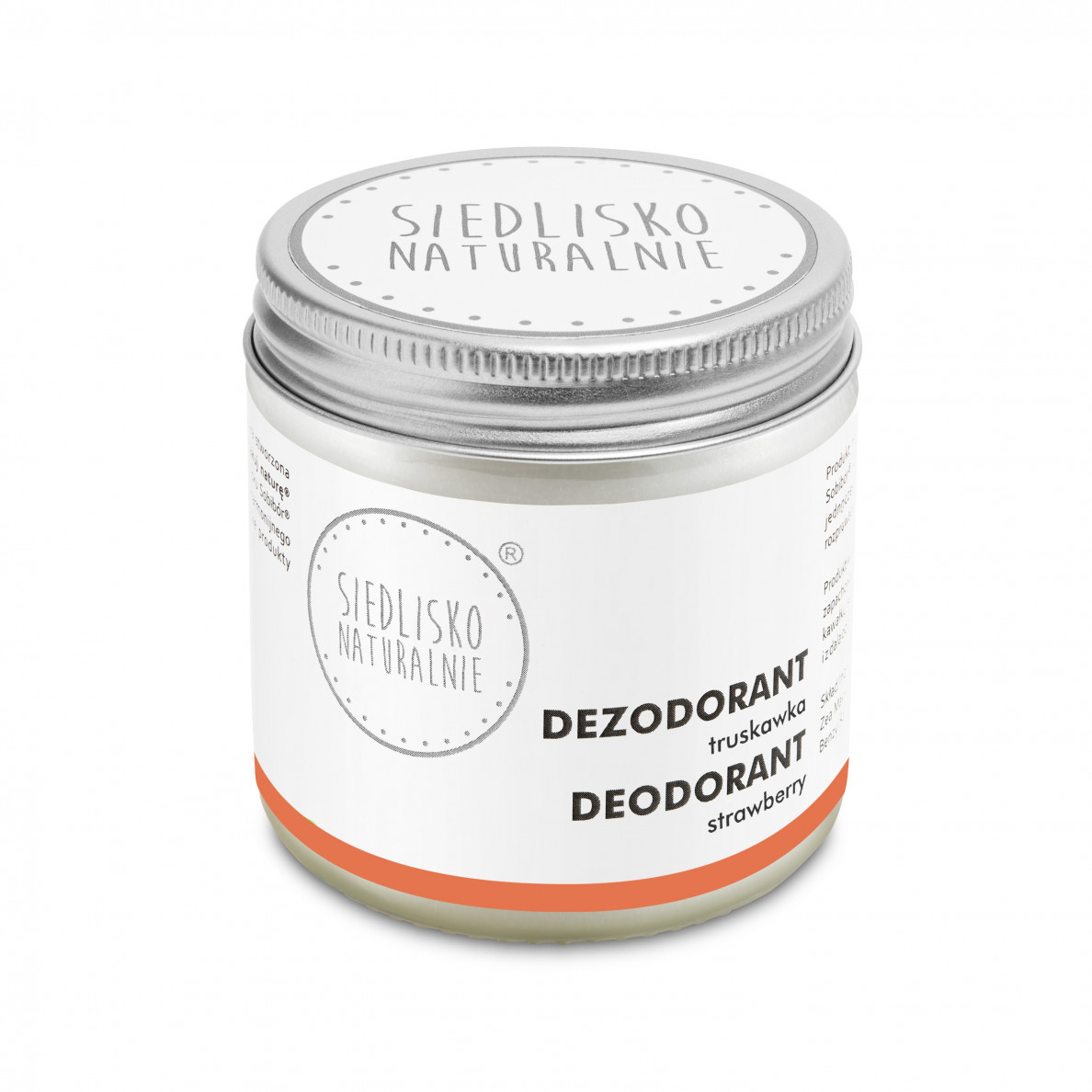 Dezodorant / antyperspirant w kremie - Truskawka